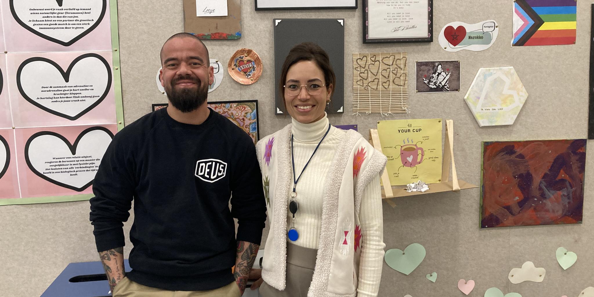 Karel Simons en Kelly van der Koelen van Orion Amstel 